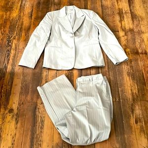 Talbots Petites Pinstripe Suit